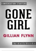 Conversation Starters) Daily Books - Gone Girl_ A Novel by Gillian Flynn _ Conversation Starters