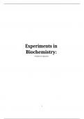Experiments in Biochemistry A Hands-on Approach, 2nd Edition Shawn O. Farrell Colorado, Lynn E. Tay, Test bank
