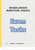 ABITUR: All Exam Tasks / Alle Klausuraufgaben