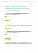 NRNP 6675-15 WEEK 6 MIDTERM EXAM QUESTIONS AND ANSWERS&sol; RECENT UPDATE 2024 ALREADY GRADED A&plus;