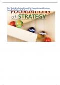 Test Bank & Solution Manual for Foundations of Strategy,  Canadian Edition by Robert M. Gran
