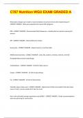 Nutrition exams questions and answers sorted 