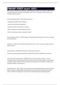 PMHNP PREP exam 100&percnt;