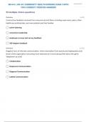 MARIAN NSG LEADERSHIP 441 EXAM 3 MODULES 5 & 6 QUESTIONS & VERIFIED ANSWERS