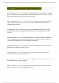 DSST Organizational Behavior 168 Questions with 100&percnt; Correct Answers &vert; Verified &vert; Updated 2024