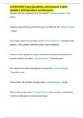 CLN250 EPIC Exam Questions and Answers &lpar;Latest Update &rpar; 162 Questions And Answers&period; 