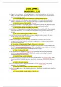 CM IV&comma; EXAM 1 CHAPTERS 8&comma; 9&comma; 10&comma;