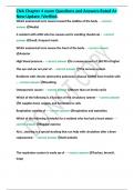 CNA Chapter 4 exam Questions and Answers Rated A&plus; New Update &sol;Verified&period; 