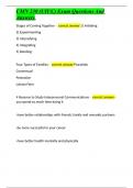 CMN 230 &lpar;UIUC&rpar; Exam Questions And Answers 