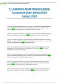 Whole&semi; Capstone Adult Medical Surgical Assessment Questions and Answers 2024