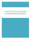 Chapter 18 The Evolution of Invertebrate Diversity Campbell Biology