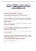 NUR 1210 PROCESS II EXAM 2 &vert; NUR1210 Process II Exam 2 Questions with Correct Answers 2024 &lpar;A Grade&rpar;