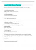 CPA Exam AUD Mnemonics & Helpful Info 2023 & 2024 Package