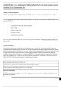 LVADN RNSG 1144 Buxkemper Williams Rose Scrivine Study Guide. Latest Update 2024.Guaranteed A+