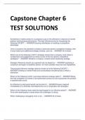 Capstone Chapter 6  TEST SOLUTIONS