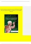 Test Bank - Physical Examination and Health Assessment, 3rd Canadian Edition (Jarvis, 2019), Chapter 1-31 | All Chapters