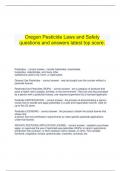 Oregon State Board Practice Exam&colon; Laws & Rules verified package&period;