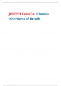 JOSEPH Camella: iHuman  :shortness of Breath