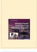 Test bank advanced health assessment and differential diagnosis essentials for clinical practice 1st edition myrick &sol; Latest Updated 2024 &sol; Rated A&plus;