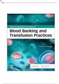 Test bank basic and applied concepts of blood banking and transfusion practices 5th edition / Latest Updated 2024 / Rated A+