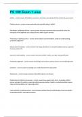 PS 100 Exam 1 uiuc Question and answers latest update 