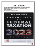 TEST BANK- McGraw-Hill's Essentials of Federal Taxation 2023 Edition 14th Edition by Brian Spilker (Author), Benjamin Ayers, John Barrick, Troy Lewis(2023)/ISBN-13 978-1265629441/COMPLETE GUIDE