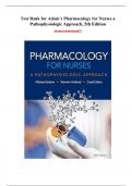 All Complete Adam’s Pharmacology for Nurses a Pathophysiologic Approach, 5th Edition 