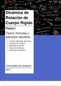 Rigid Body Rotation Dynamics - Dinámica de Rotación de Cuerpo Rígido