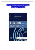 All Complete LPN to RN Transitions 5th Edition Harrington