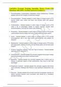 CanFitPro Personal Training Specialist Theory Exam &lpar;120 Questions with 100&percnt; Verified Answers&rpar; Graded A&plus;&period;