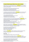 PN Adult Medical Surgical Online Practice 2024 A Updated&period;