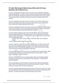 PN Adult Med-Surgical Online Practice 2020A with NGN Exam Questions with Verified Answers&period;