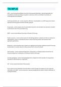 TN-MPJE Questions and answers latest update 