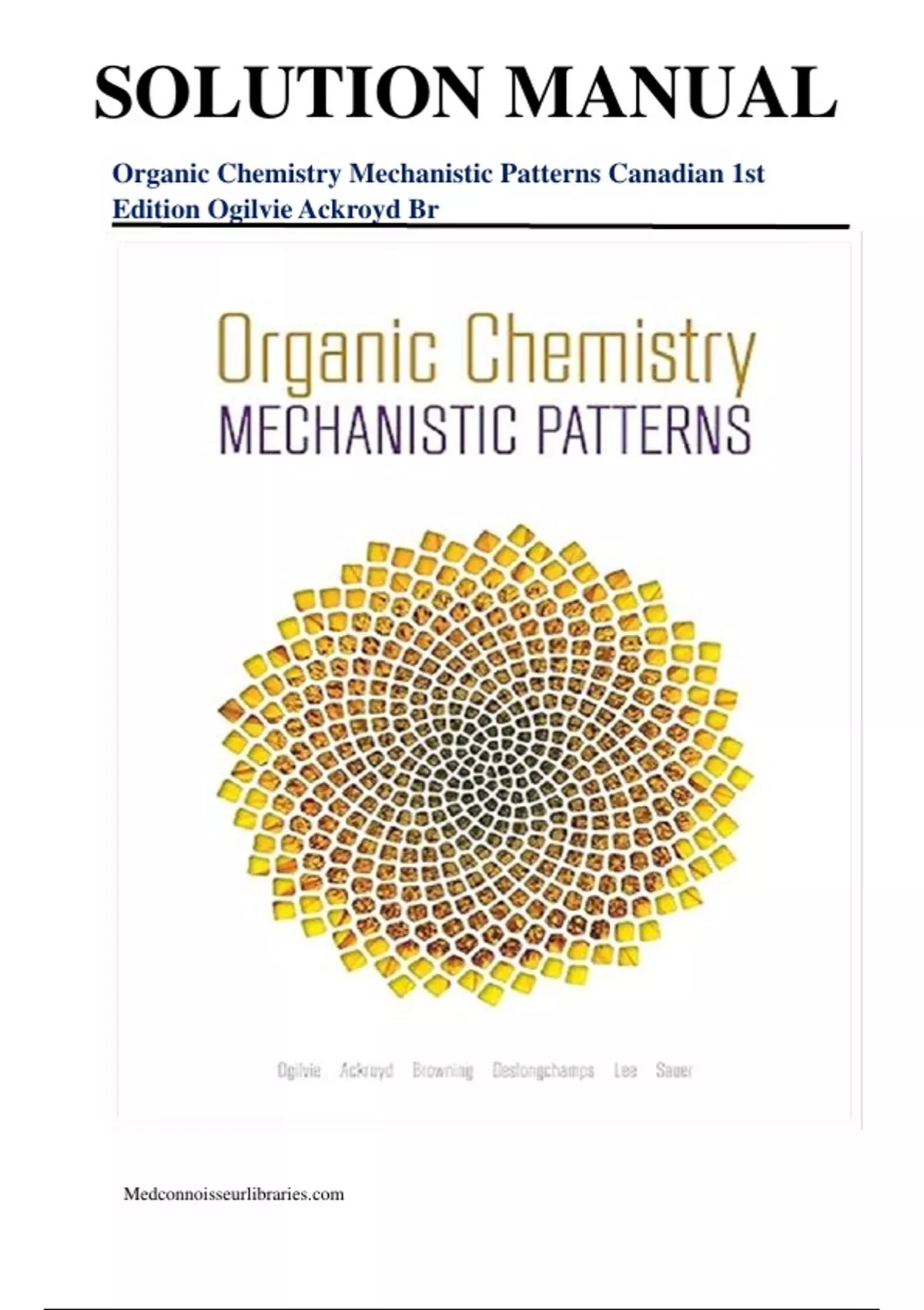 Organic Chemistry: Mechanistic Patterns – Canadian 1st Edition ...