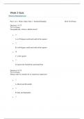  ERSC 180 Week 2 Quiz Return to Assessment List Part 1 of 4 - Week 2 Quiz: Part I
