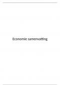 Samenvatting economie (biomedische wetenschappen)