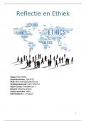 PL1 stageportfolio - alleen opdracht 'Reflectie & ethiek' - Cijfer 8&comma;1&excl;&excl;