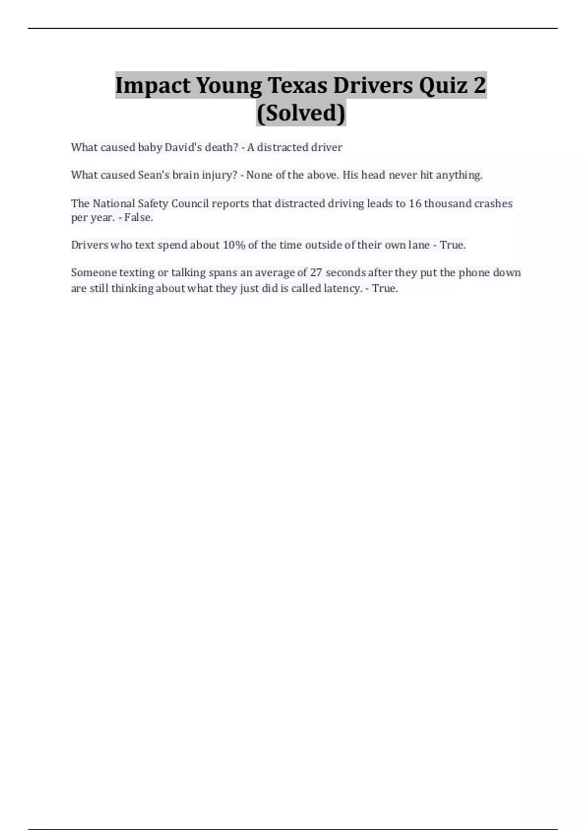 How investigators determine what caused baby david's death