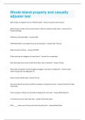 Rhode Island insurance  Bundled Exams All Versions and Courses 2024&sol;2025 Full solution pack