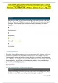 Pharmacological and Parenteral Therapies NCLEX RN NCSBN TESTBANK LATEST UPDATE 2024&period;&excl;&excl;