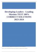 Developing_Leaders___Leading_Marines_Test_Questions_and_Answers_2024.