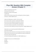 Phys 284&semi; Question With Complete  Answer &lpar;Chapter 1&rpar;