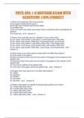 PHYS 284 1-6 Midterm Exam With Questions 100&percnt; Correct