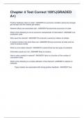 Chapter 4 Test Correct 100&percnt;&lpar;GRADED A&plus;&rpar;