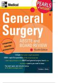 General Surgery ABSITE and Board Review, Fourth Edition_ Pearls of Wisdom 