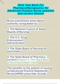 2024_Test_Bank_For_Pharmacotherapeutics_for_Advanced_Practice_Nurse_question_and_correct_Answer