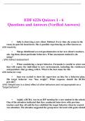 EDF 6226 Modules 1-6 Questions and Answers | 100% Correct