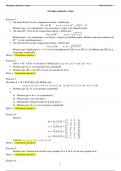 39 Exercices Corrigées Sur Algebre 1 _ Contient ( Groupes, anneaux, corps ) 