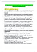LETRS Unit 4 Assessment Test & All Sections quizzes 1-8 (answered) Complete 2022