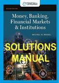 Solution Manual for  Money, Banking, Financial Markets & Institutions 2e Michael Brandl. ISBN-10-1337902721. ISBN-13- 978-1337902724. COMPLETE DOWNLOAD